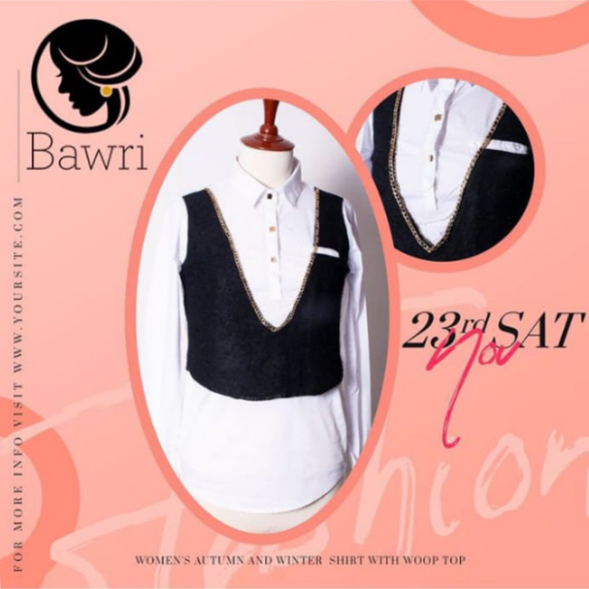 winter white shirt with wool top